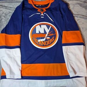New York Islanders Authentic Adidas Mens Large (52) NHL Team Jersey